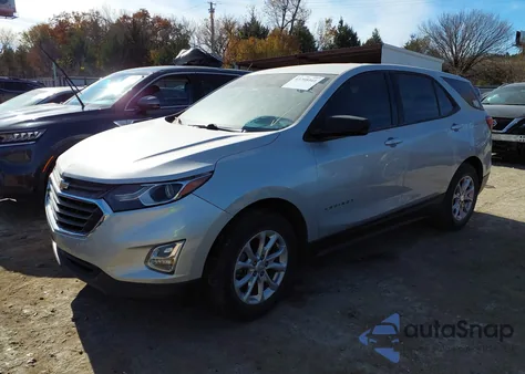 2019 Chevrolet Equinox Ls z USA, uszkodzony, nr VIN 3GNAXHEV0KL165126